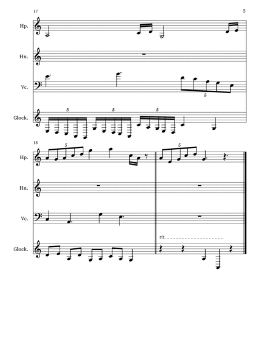 Aardvark 6 Aardvark 6 Small Ensemble scores gallery preview page 5