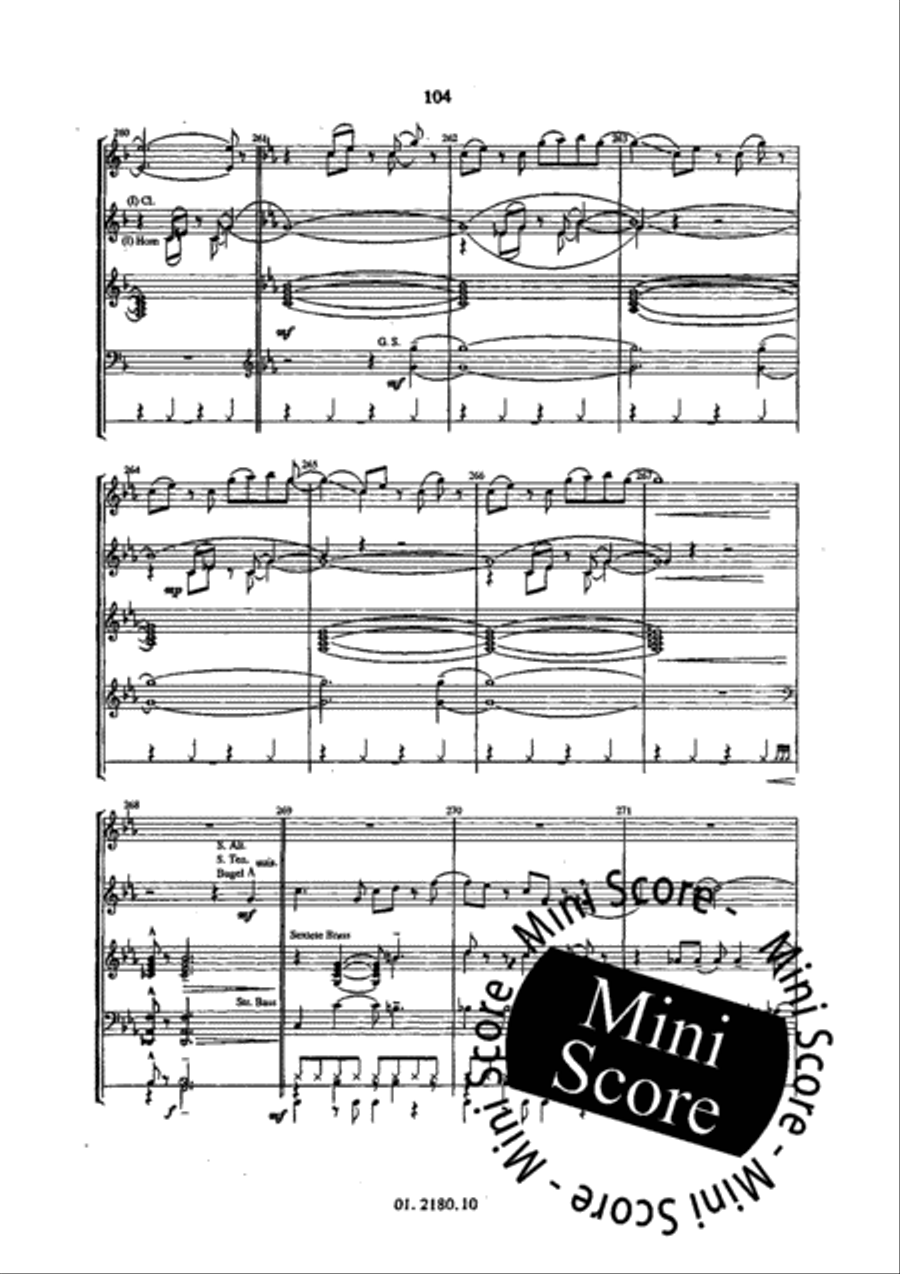 Brazilian Suite Brazilian Suite Concert Band scores gallery preview page 110