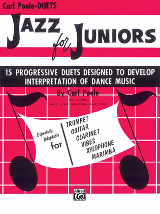Book cover for Jazz for Juniors