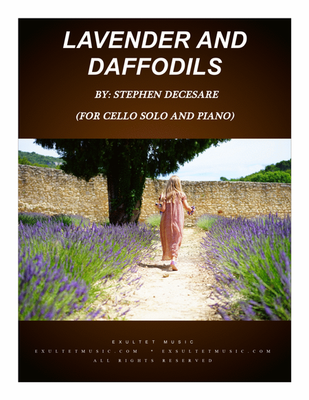 Lavender and Daffodils (for Cello Solo and Piano) image number null