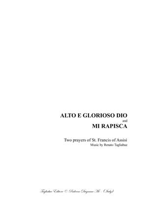 ALTO E GLORIOSO DIO - MI RAPISCA - Two prayers of St. Francis of Assisi