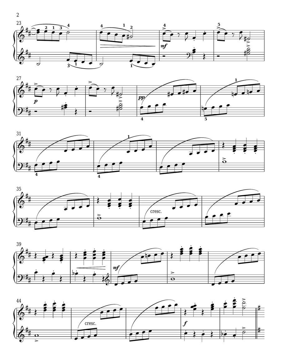 Sliding On Ice Sliding On Ice Piano Solo scores gallery preview page 2