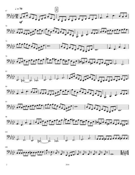 Bass Trombone Exercises