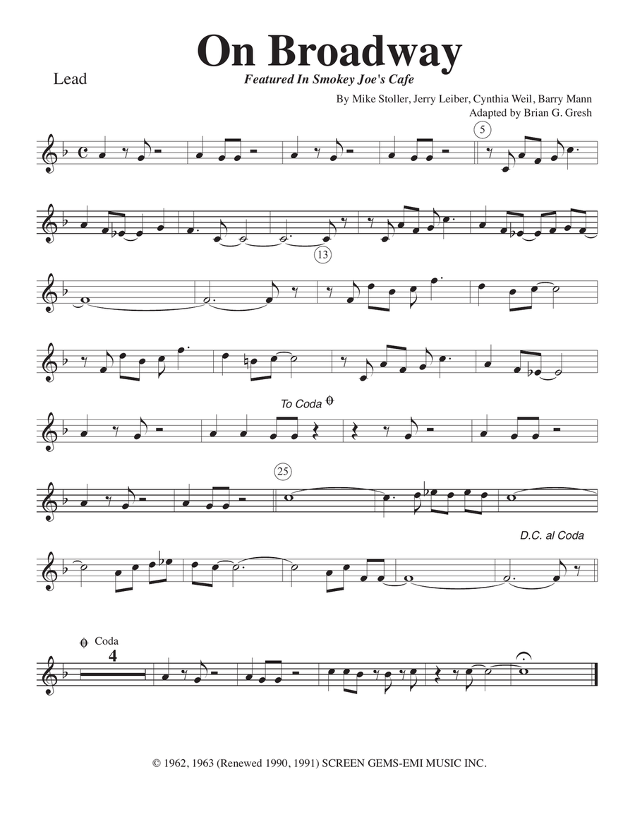 On Broadway Steel Drum Band scores gallery preview page 6