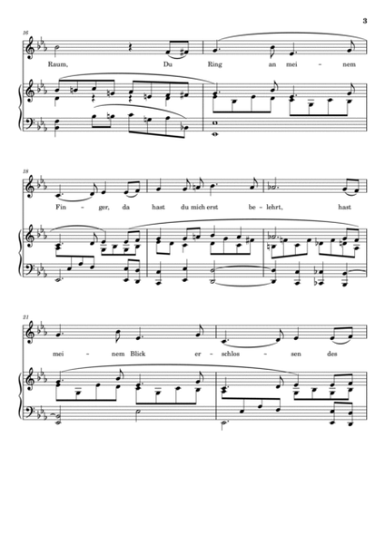 Du Ring an meinem Finger - Frauenliebe und Leben, Op.42, No.4 - For Piano Accompaniment - With Lyric image number null