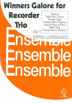 Winners Galore Recorder Trios Book 1