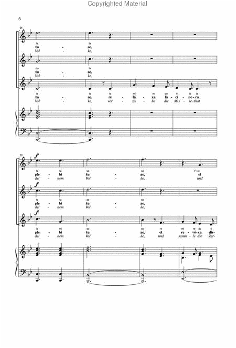 Veni, Domine / Herr, erhöre uns SSA scores gallery preview page 5