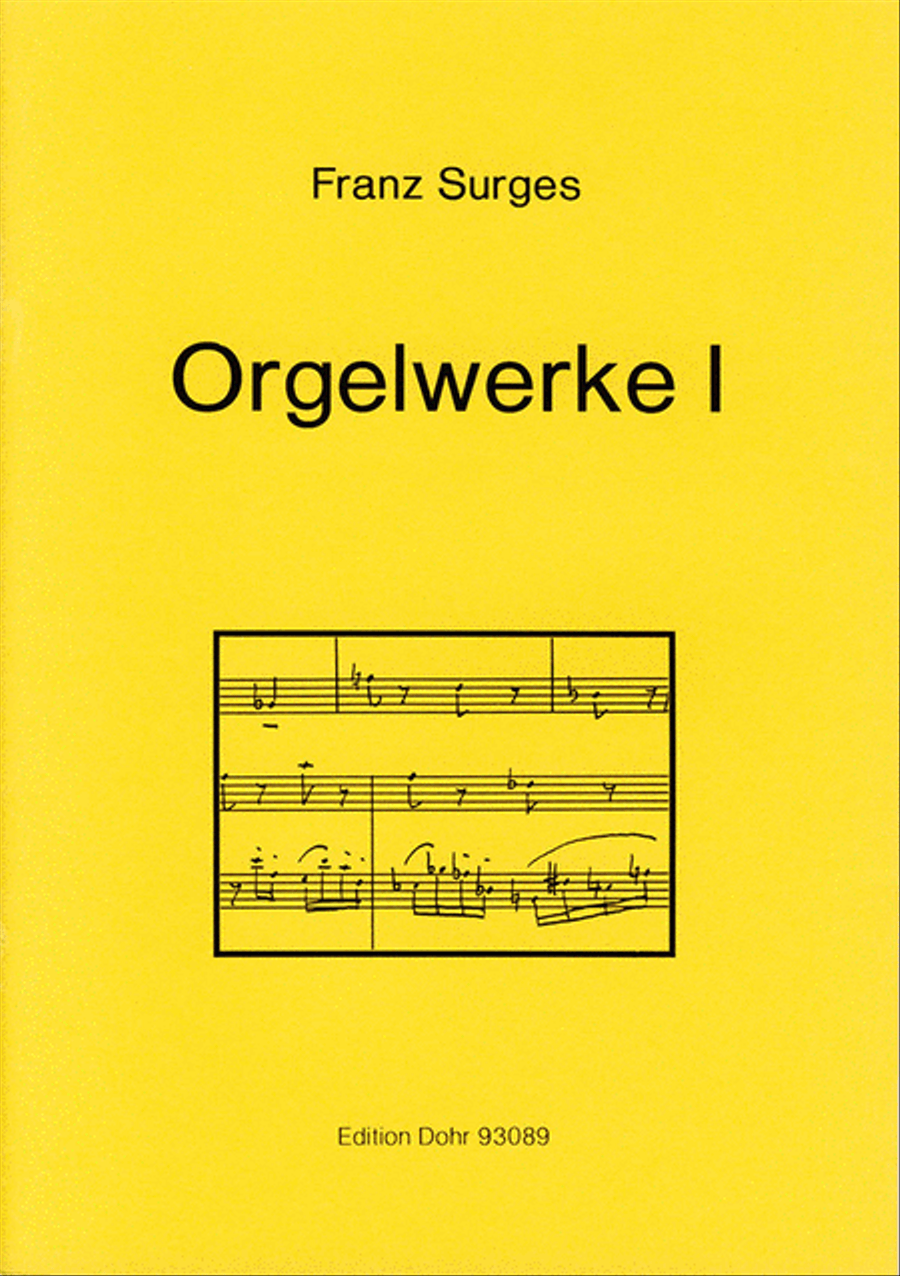 Orgelwerke I (1987-1992)