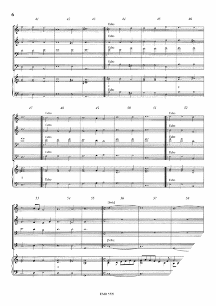 Sinfonia No. 11 a 4 Brass Ensemble scores gallery preview page 5