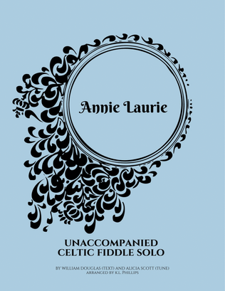 Book cover for Annie Laurie - Celtic Fiddle Solo