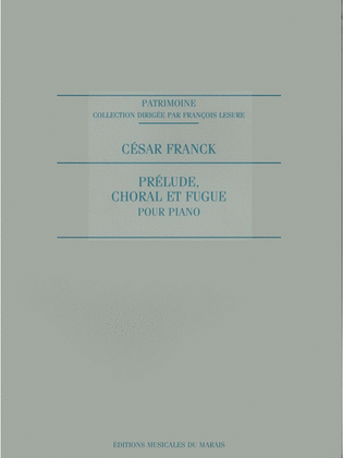 Franck Fauquet Prelude Choral Et Fugue Piano Book
