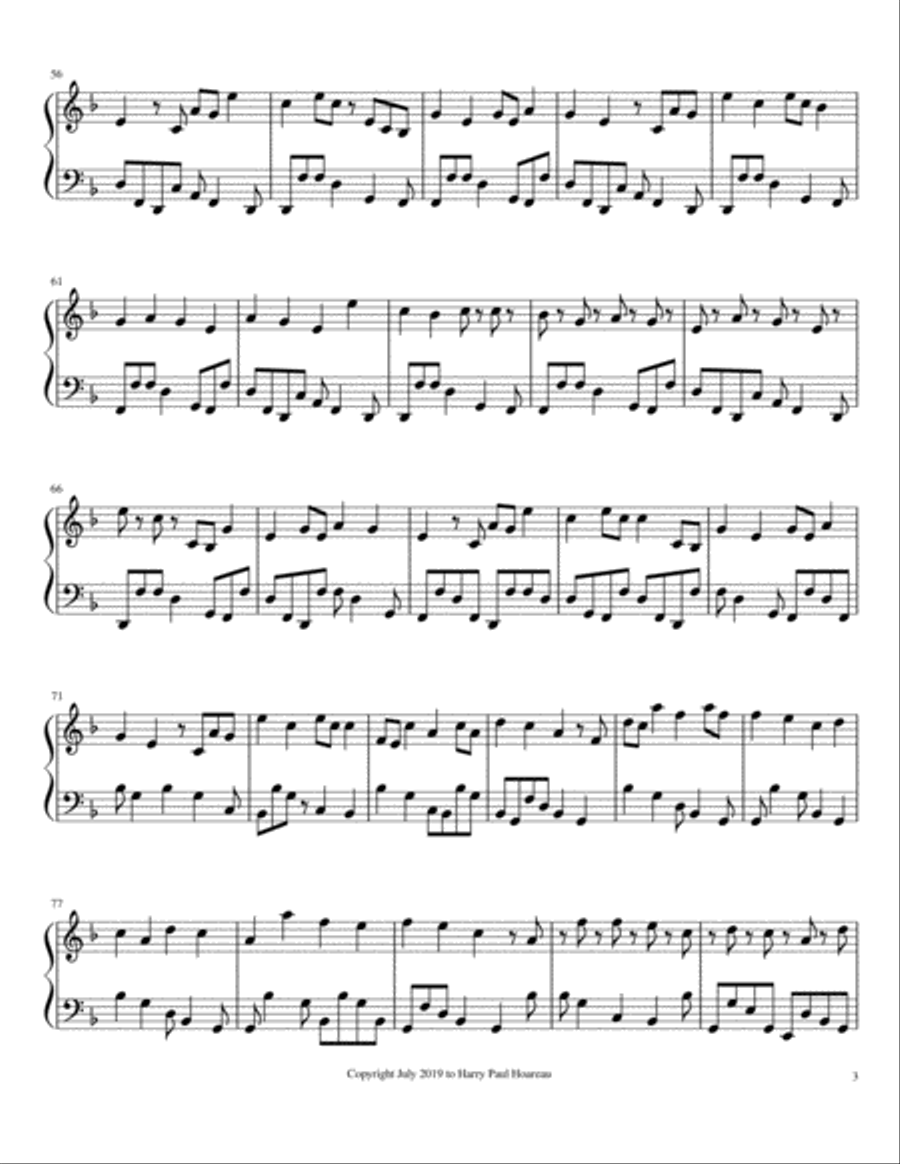 Presence 28p Piano Piano Solo scores gallery preview page 3