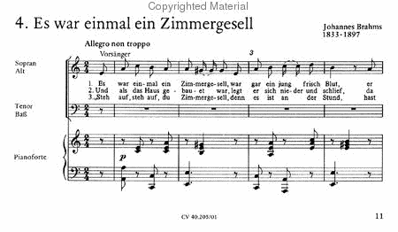 Sieben deutsche Volkslieder
