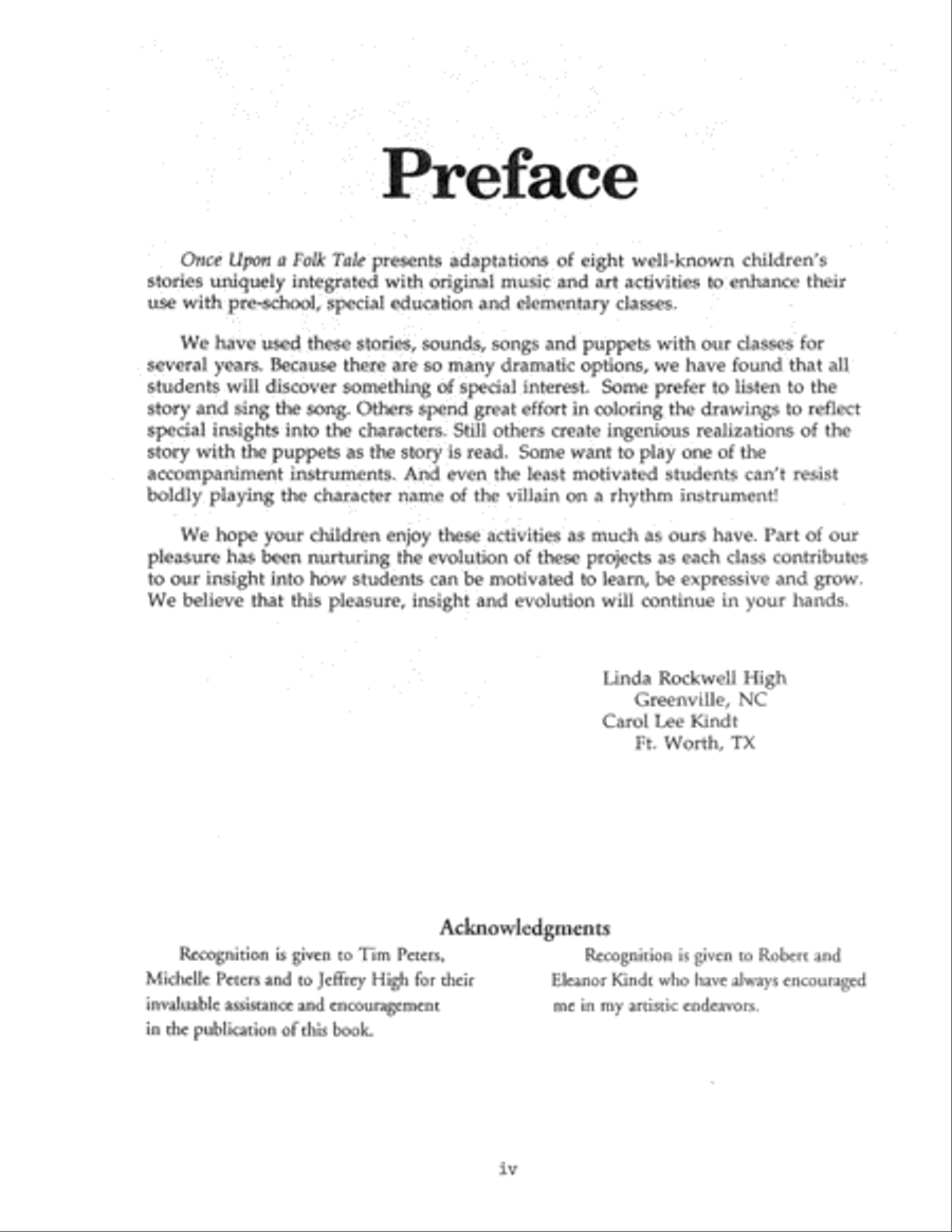 Once Upon a Folk Tale Once Upon a Folk Tale Unison Choir scores gallery preview page 3