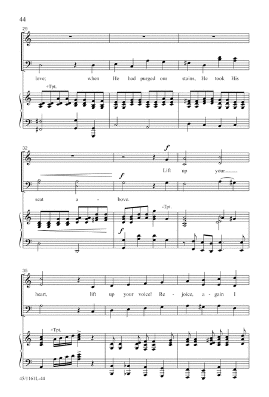 Hymns We Love to Sing Hymns We Love to Sing 3-Part scores gallery preview page 45