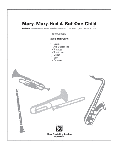 Mary, Mary Had-A But One Child image number null