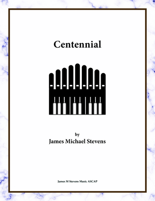 Book cover for Centennial - Organ Solo