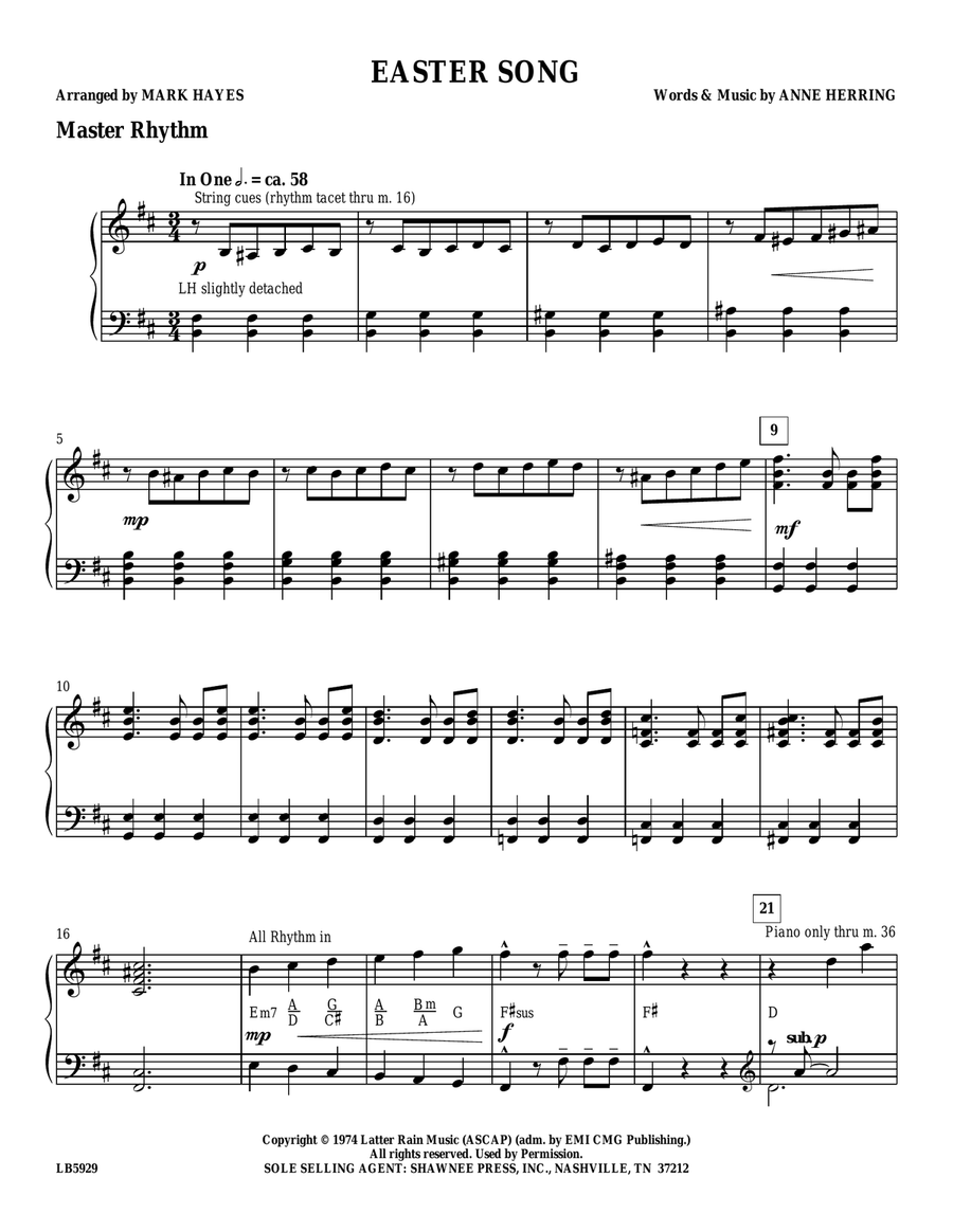 Easter Song - Master Rhythm