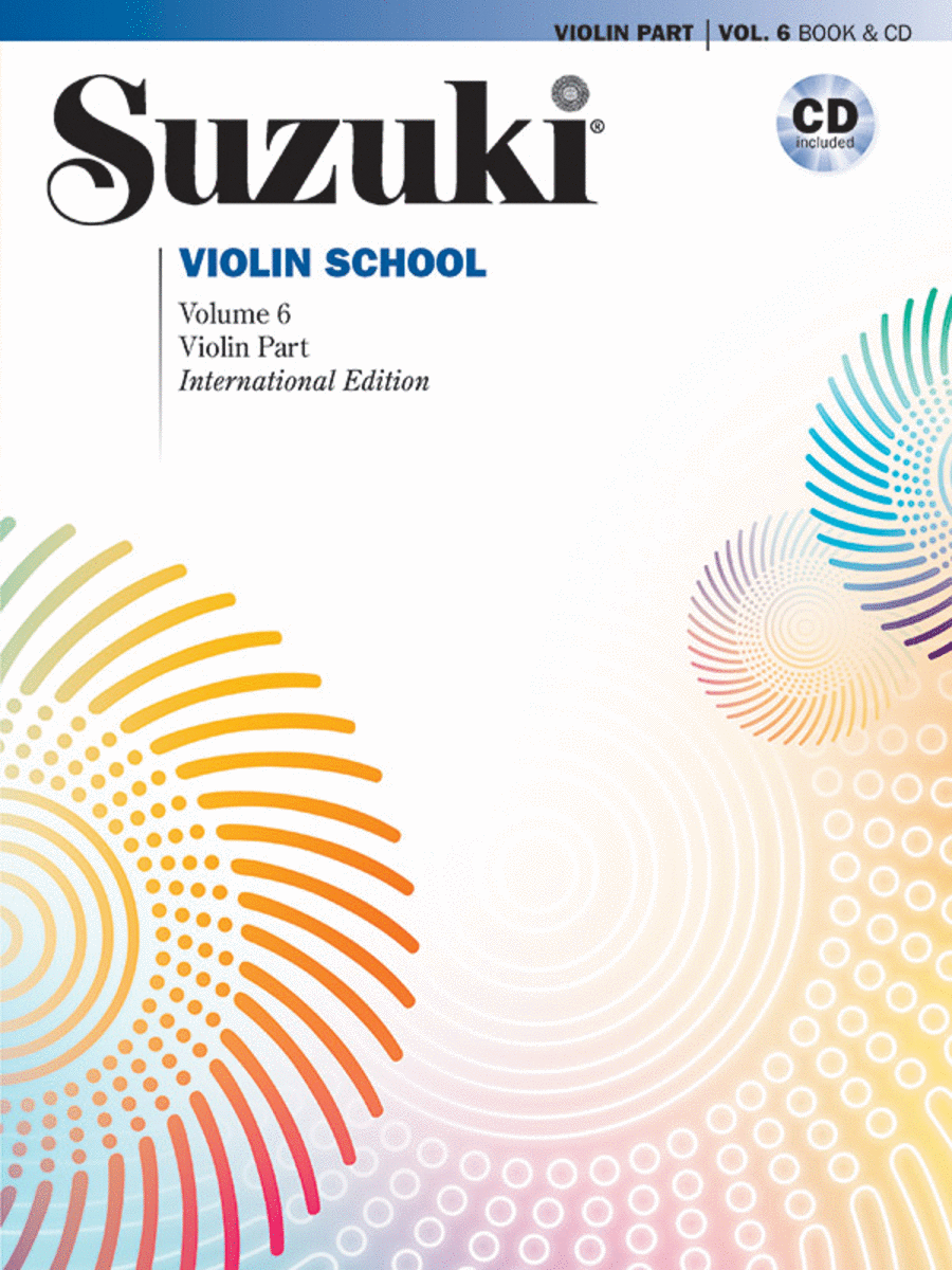 Suzuki Violin School, Volume 6 (Violin Part)