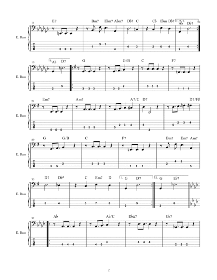 I Just Want To Praise You Classical Guitar scores gallery preview page 2