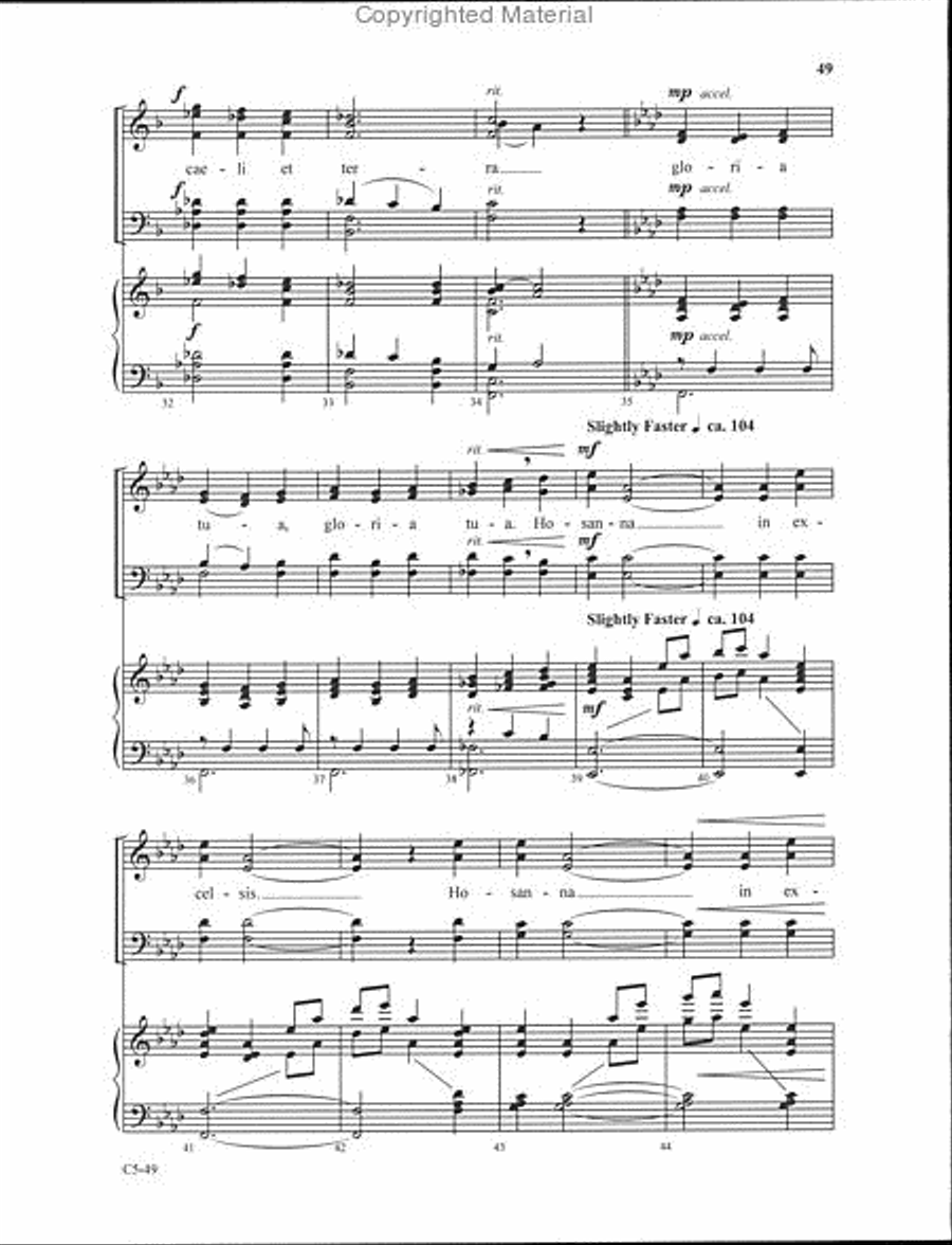 Requiem 4-Part scores gallery preview page 16
