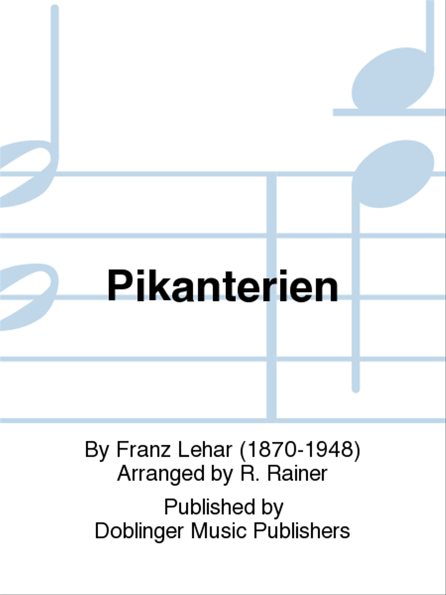Pikanterien Pikanterien Mixed Choir scores gallery preview page 1