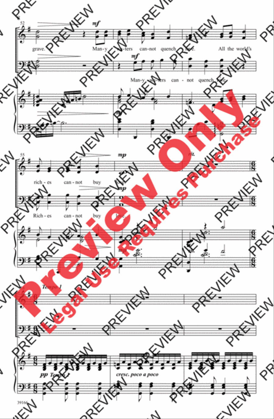 Come Away Come Away 4-Part scores gallery preview page 8