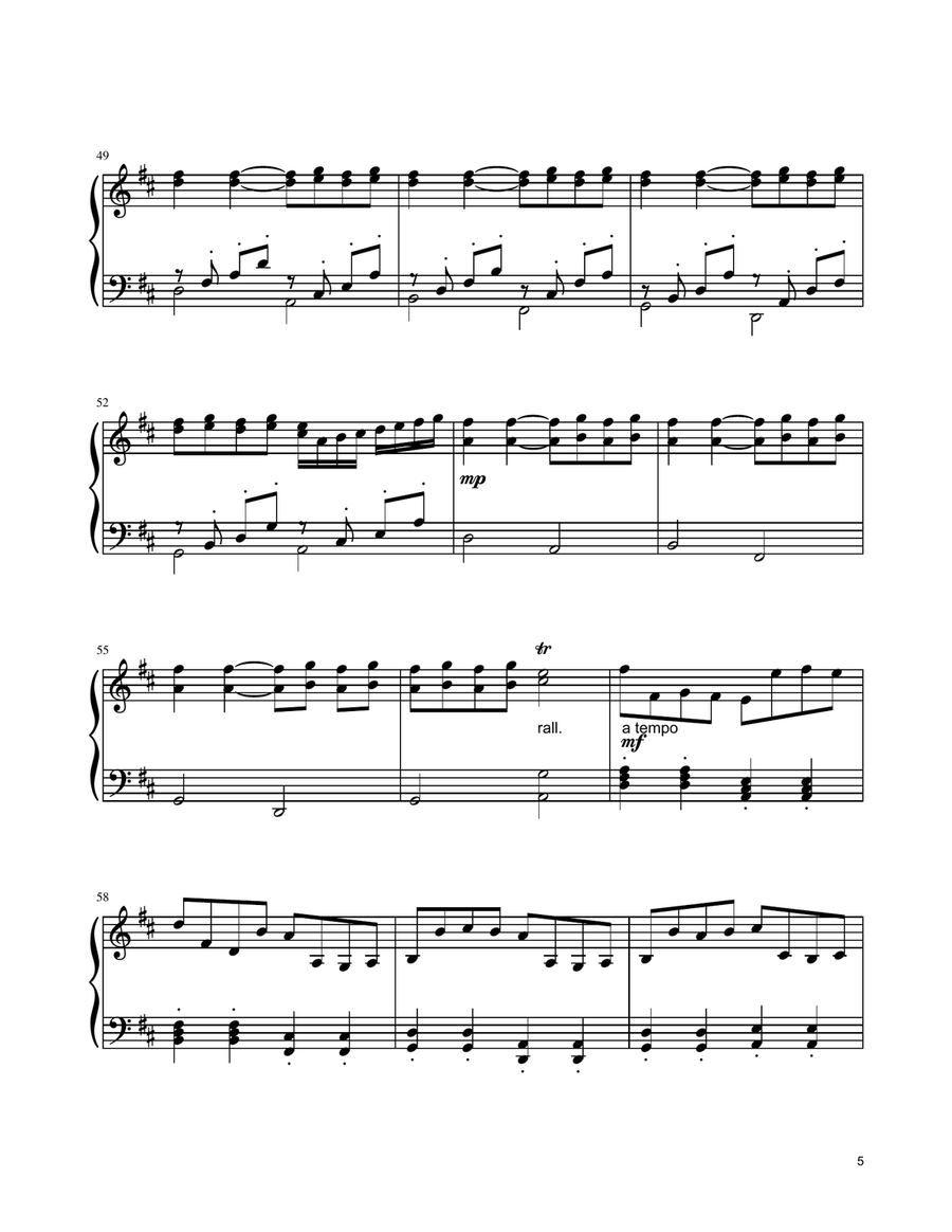 Canon in D Masterpiece Edition Piano Solo Piano Solo scores gallery preview page 6