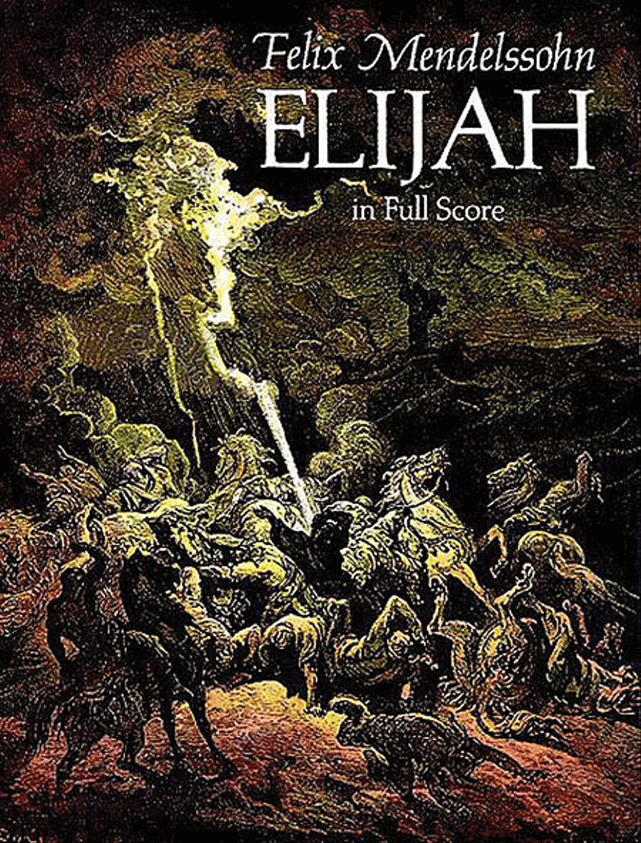 Elijah in Full Score Choir scores gallery preview page 1