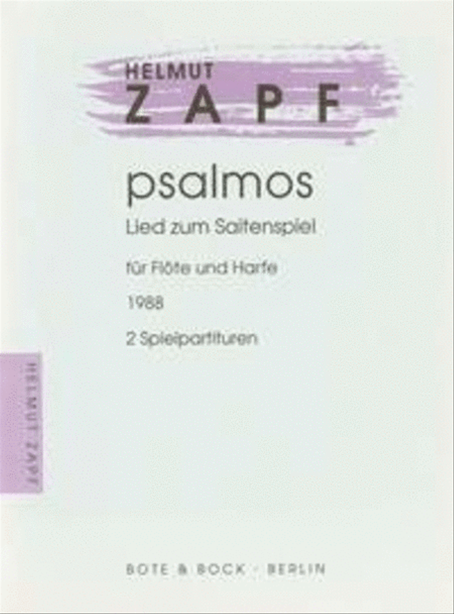 Psalmos Flute scores gallery preview page 1