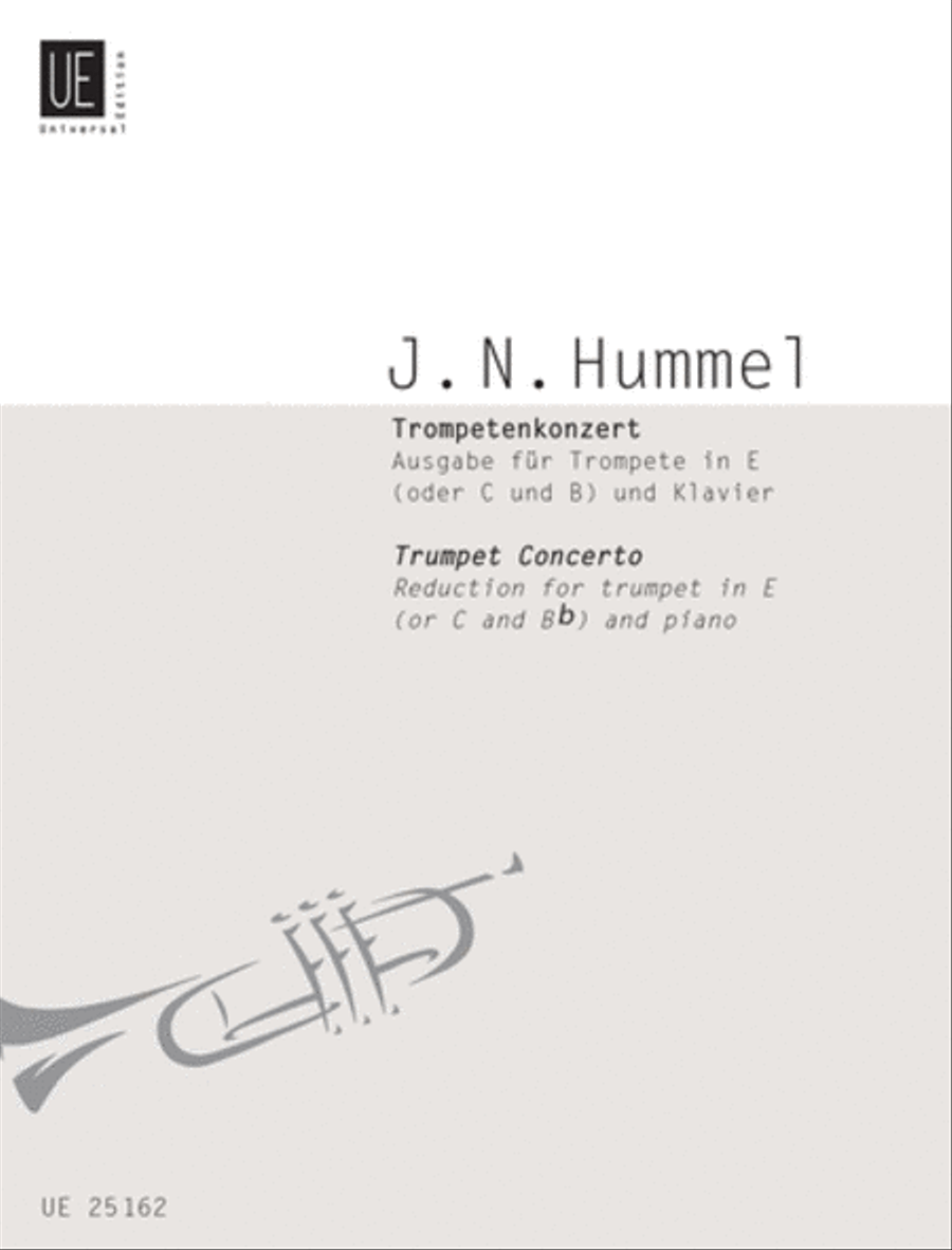 Trumpet Concerto in E Major Chamber Music scores gallery preview page 1