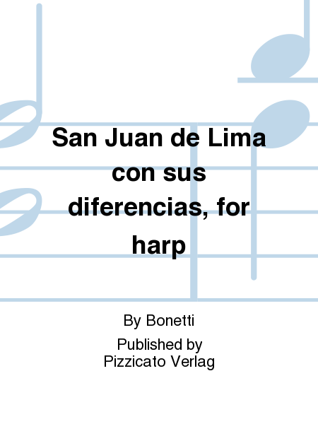 San Juan de Lima con sus diferencias, for harp