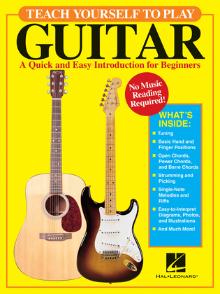 Book cover for Teach Yourself to Play Guitar