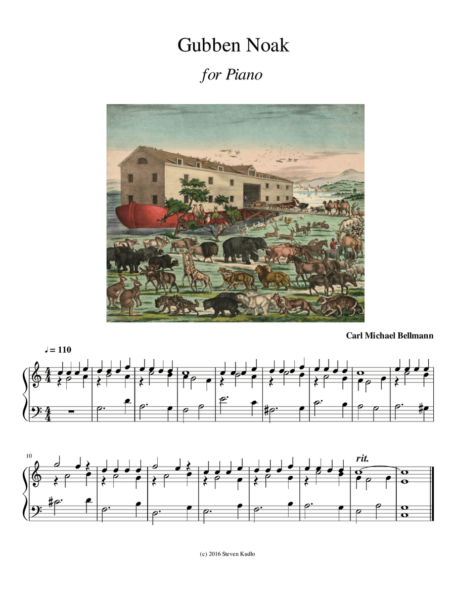 Gubben Noak Small Ensemble scores gallery preview page 1
