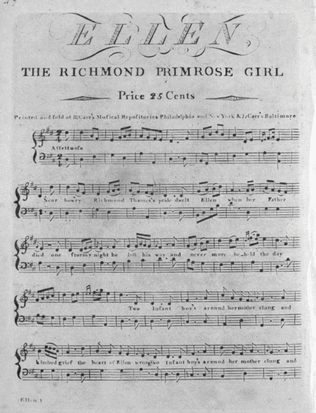 Ellen. The Richmond Primrose Girl