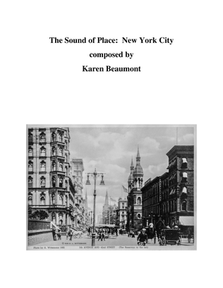 Book cover for The Sound of Place: New York City