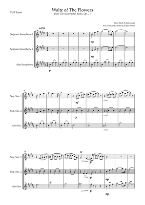 Waltz of The Flowers - from Nutcracker (P. I. Tchaikovsky) for Saxophone Trio