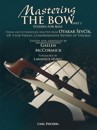 Book cover for Mastering the Bow Part 3