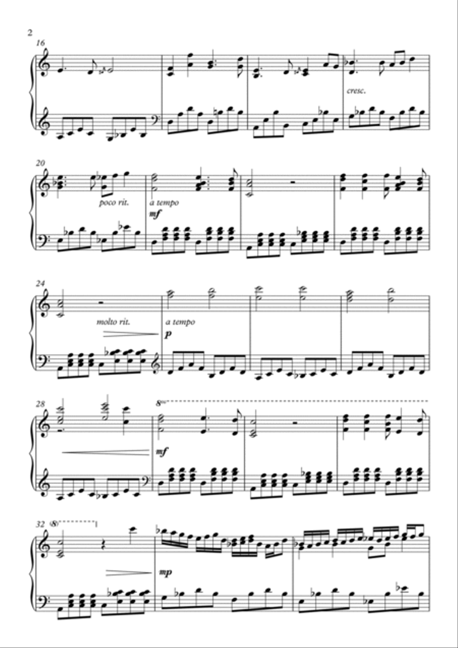 Endlichkeit (Finitude) Endlichkeit (Finitude) Piano Solo scores gallery preview page 2
