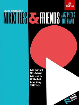 Book cover for Nikki Iles & Friends Jazz Pieces for Piano Beginner to intermediate