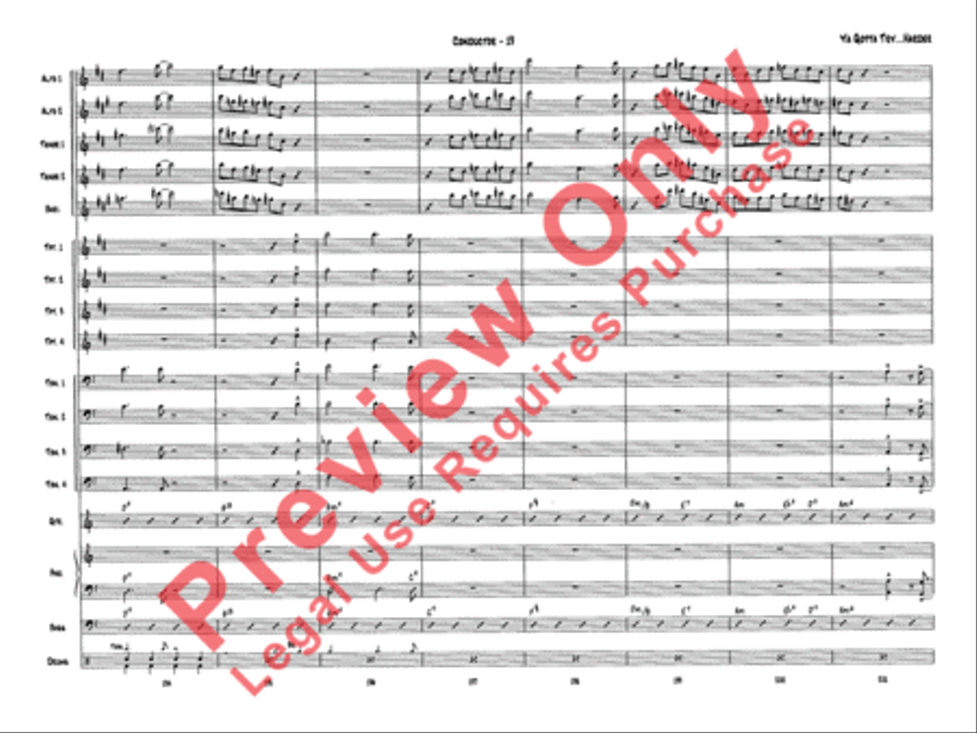 Ya Gotta Try . . . Harder Jazz Ensemble scores gallery preview page 22