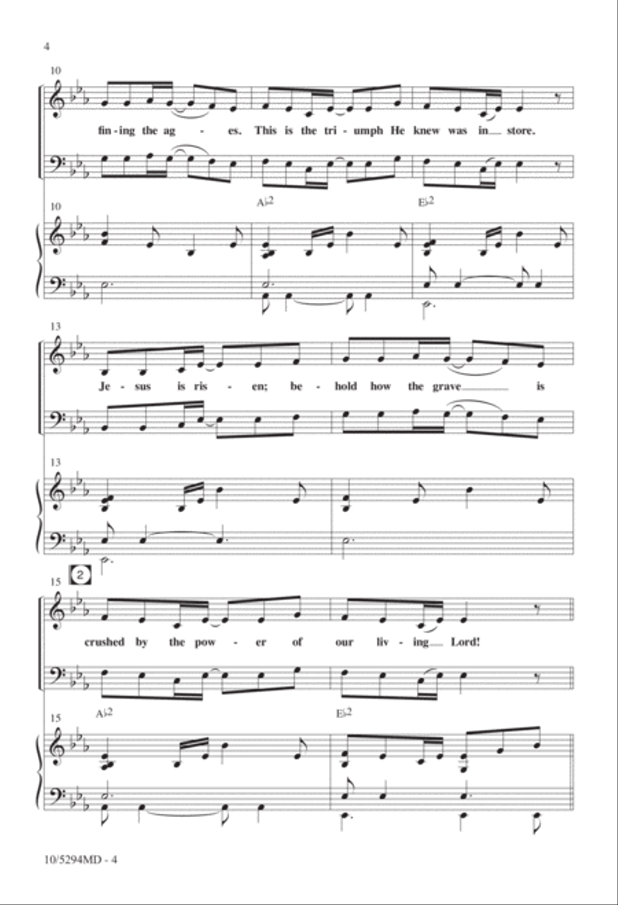 Long Live the King Long Live the King 4-Part scores gallery preview page 3