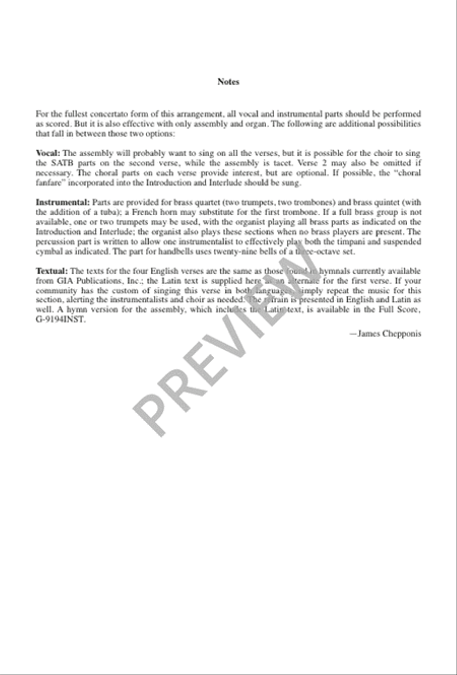 O Come, All Ye Faithful 4-Part scores gallery preview page 3