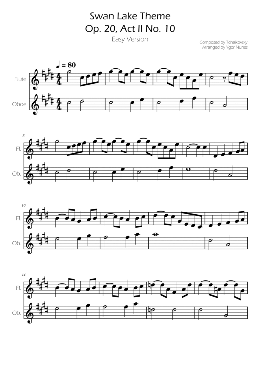 Flute and oboe duets discount