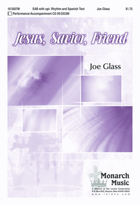 Book cover for Jesus, Savior, Friend