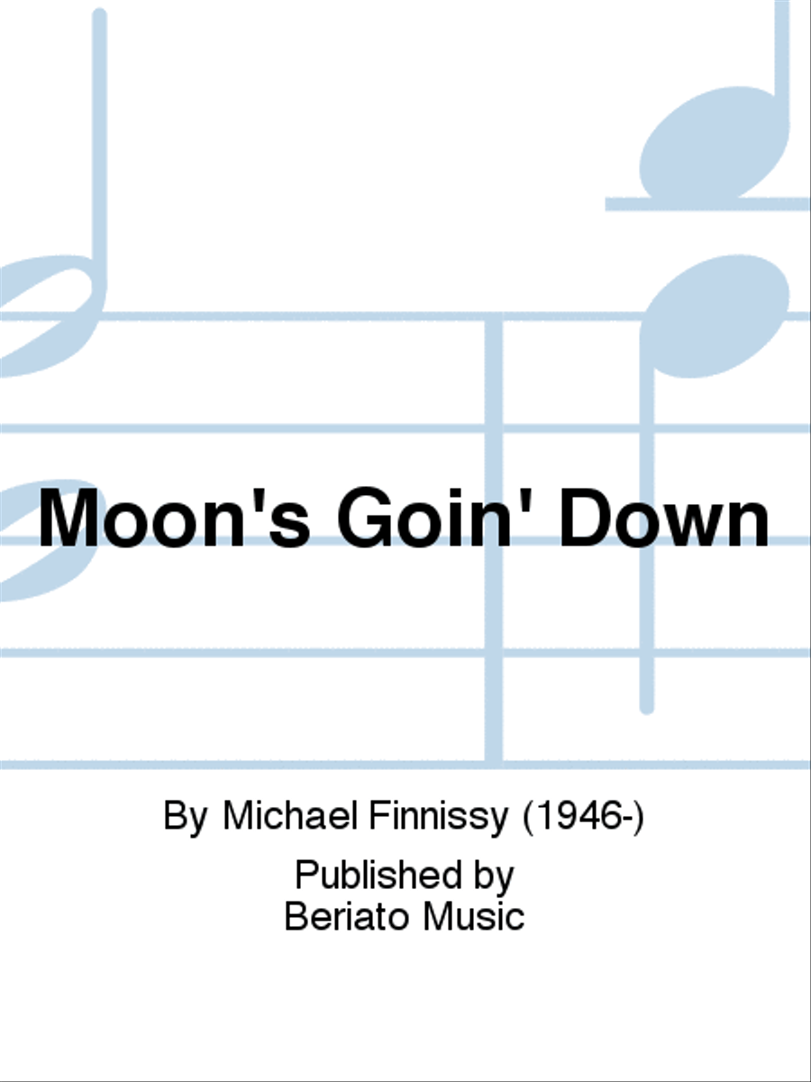 Moon's Goin' Down School and Community scores gallery preview page 1
