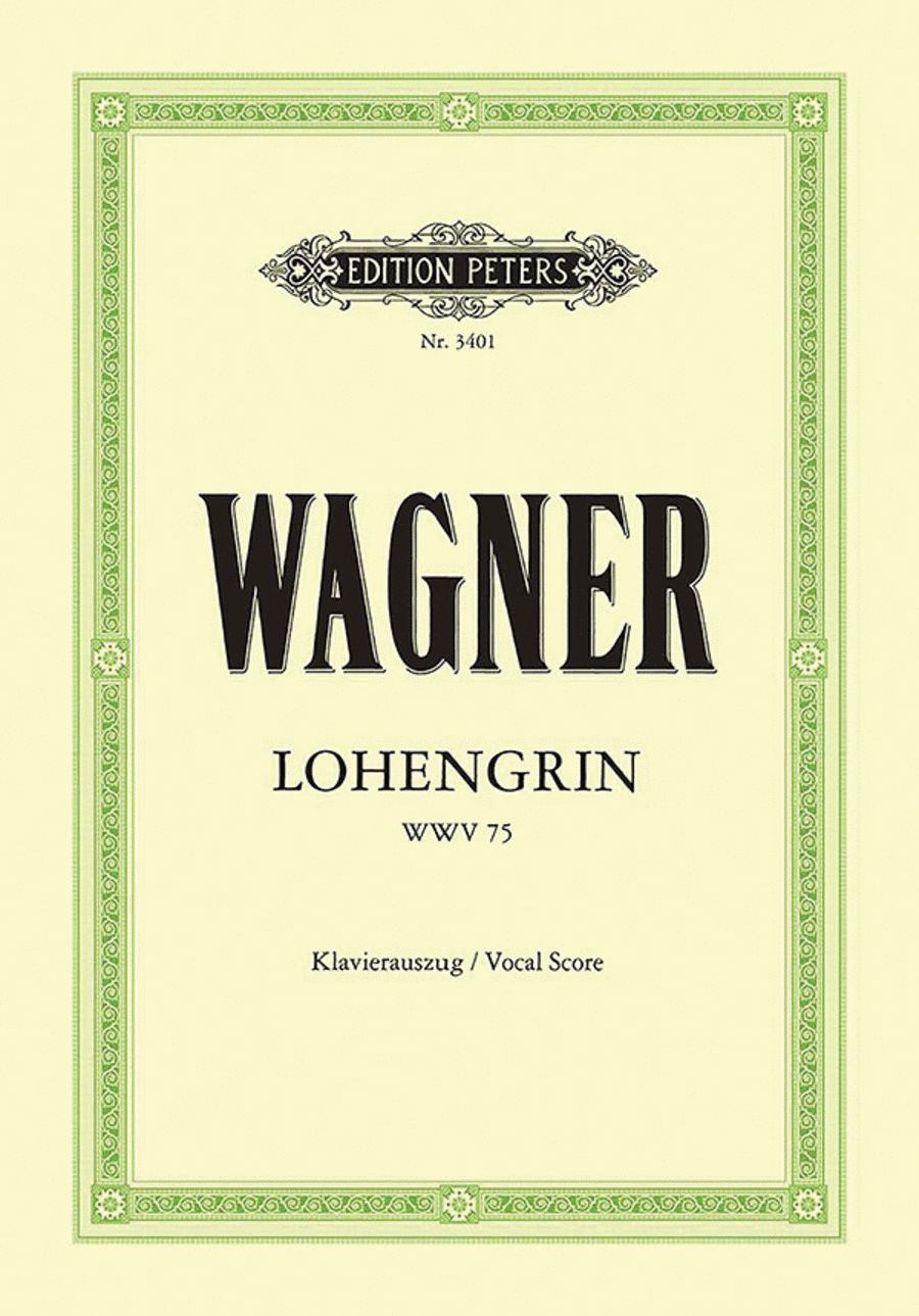 Lohengrin WWV 75 (Vocal Score) Voice scores gallery preview page 1