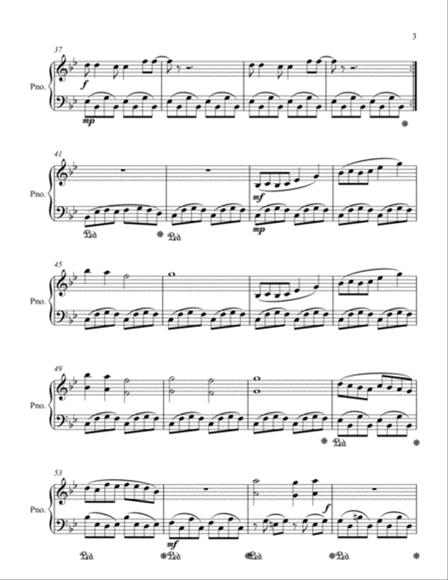 Trying the Simple Easy Piano scores gallery preview page 3