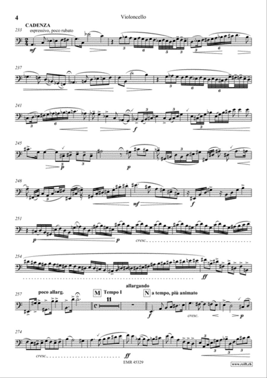 Konzert No. 1 a-moll Konzert No. 1 a-moll Piano Accompaniment scores gallery preview page 5