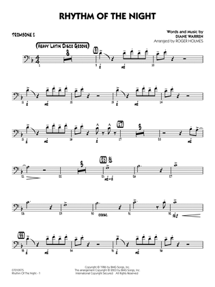 Rhythm of the Night (arr. Roger Holmes) - Trombone 2